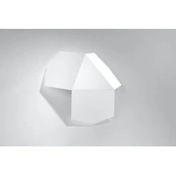 Kinkiety - biały kinkiet tre sl.0424 sollux lighting 