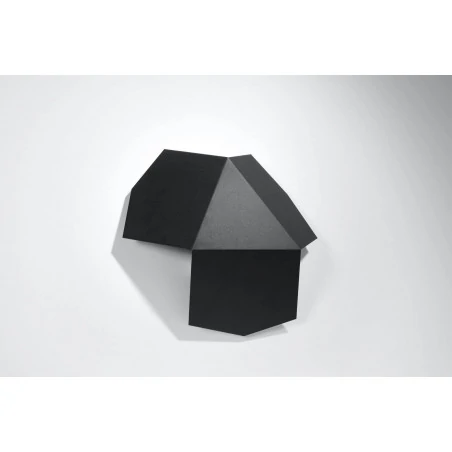 Kinkiety - czarny kinkiet tre sl.0425 sollux lighting 