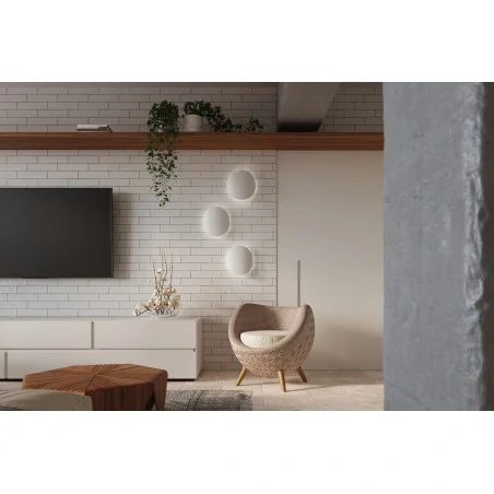 Kinkiety - biały kinkiet 2xg9 senses sl.0934 sollux lighting 