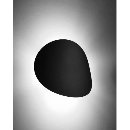 Kinkiety - czarny kinkiet 2xg9 senses sl.0935 sollux lighting 