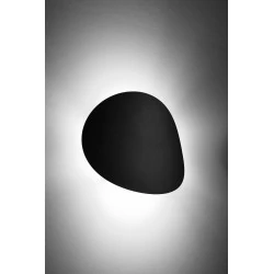 Kinkiety - czarny kinkiet 2xg9 senses sl.0935 sollux lighting 
