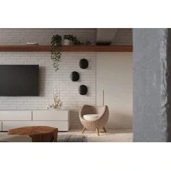 Kinkiety - czarny kinkiet 2xg9 senses sl.0935 sollux lighting 