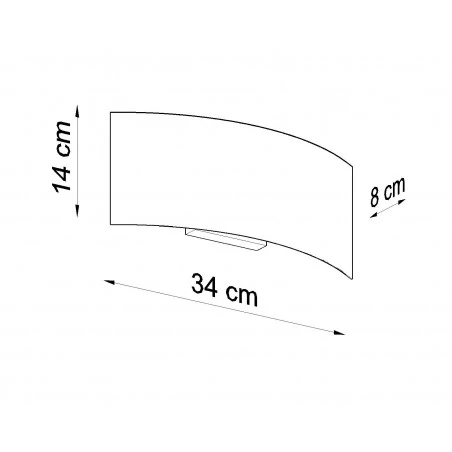 Kinkiety - czarny kinkiet 2xg9 magnus sl.0937 sollux lighting 