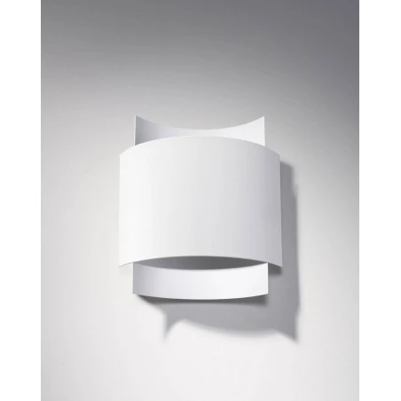 Kinkiety - biały kinkiet impact sl.0857 sollux lighting 