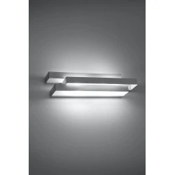 Kinkiety - biały kinkiet frost sl.0379 sollux lighting 