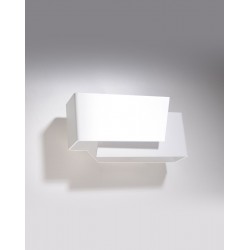 Kinkiety - biały kinkiet piegare sl.0394 sollux lighting 