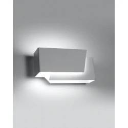 Kinkiety - biały kinkiet piegare sl.0394 sollux lighting 