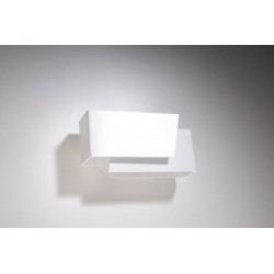 Kinkiety - biały kinkiet piegare sl.0394 sollux lighting 