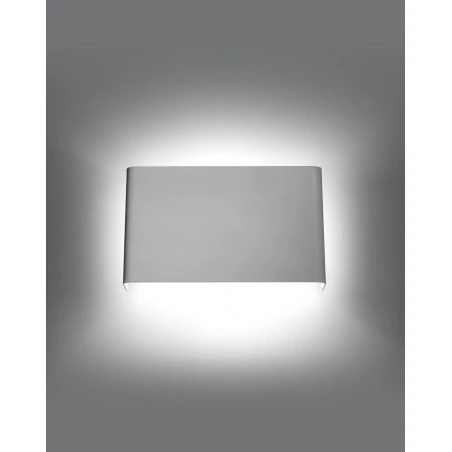 Kinkiety - biały kinkiet copertura sl.0419 sollux lighting 