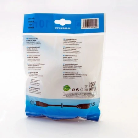 Kable-antenowe - przewód abonencki ekranowany prosty 10m sd3010 emos - 2334130100 