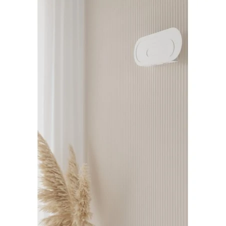 Kinkiety - biały kinkiet saccon sl.0931 sollux lighting 