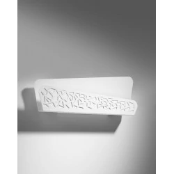 Kinkiety-do-salonu - biały kinkiet 2xg9 aliza sl.0933 sollux lighting 