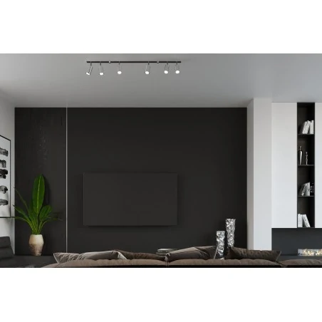 Lampy-sufitowe - plafon chromowy na 4 klosze ring sl.0731 sollux lighting 