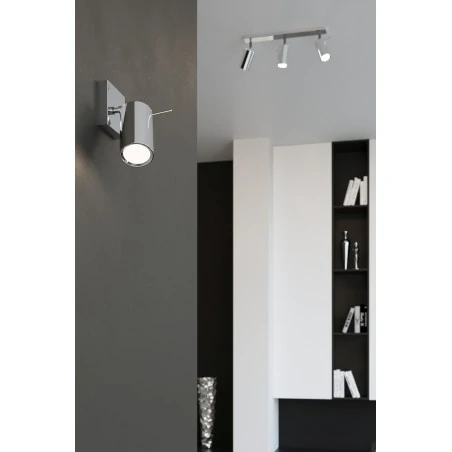 Lampy-sufitowe - plafon chromowy na 4 klosze ring sl.0731 sollux lighting 