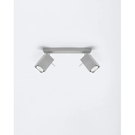 Oswietlenie-sufitowe - szary plafon 2xgu10 merida sl.0456 sollux lighting 