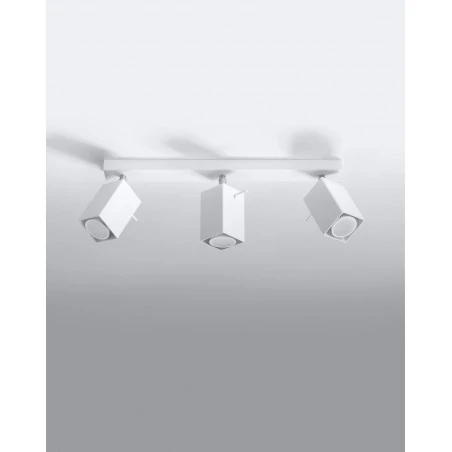 Oswietlenie-sufitowe - biały plafon 3xgu10 merida sl.0097 sollux lighting 