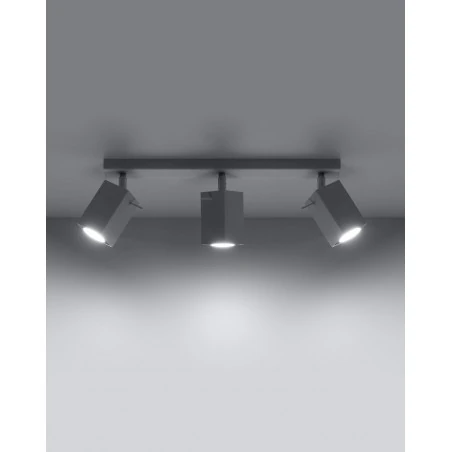 Oswietlenie-sufitowe - biały plafon 3xgu10 merida sl.0097 sollux lighting 
