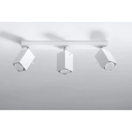 Oswietlenie-sufitowe - biały plafon 3xgu10 merida sl.0097 sollux lighting 
