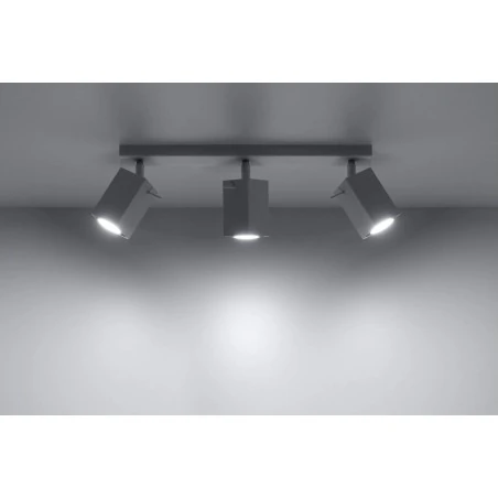 Oswietlenie-sufitowe - biały plafon 3xgu10 merida sl.0097 sollux lighting 