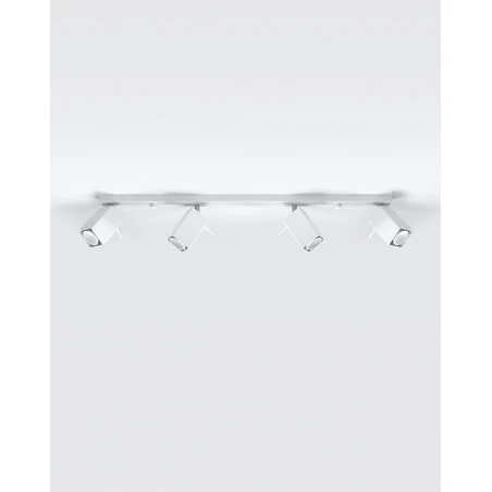 Oswietlenie-sufitowe - biały plafon merida 4l sl.0463 sollux lighting 