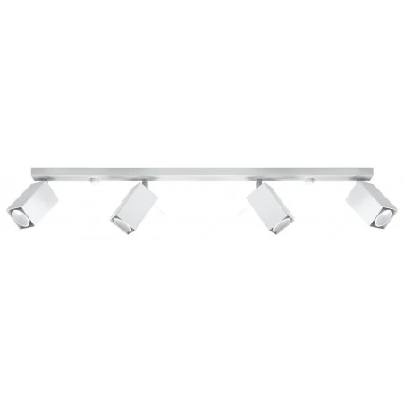Oswietlenie-sufitowe - biały plafon merida 4l sl.0463 sollux lighting 