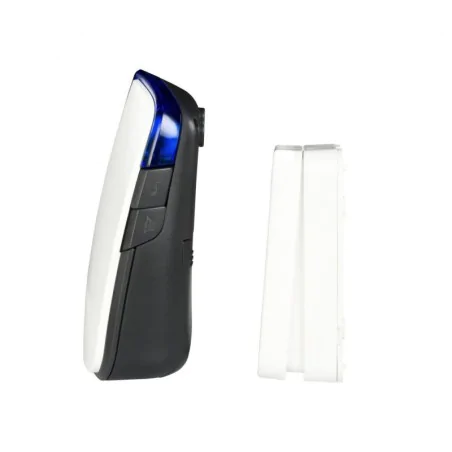 Dzwonki-do-drzwi-bezprzewodowe - dzwonek bezprzewodowy bateryjny z przyciskiem st-370 rumba zamel 