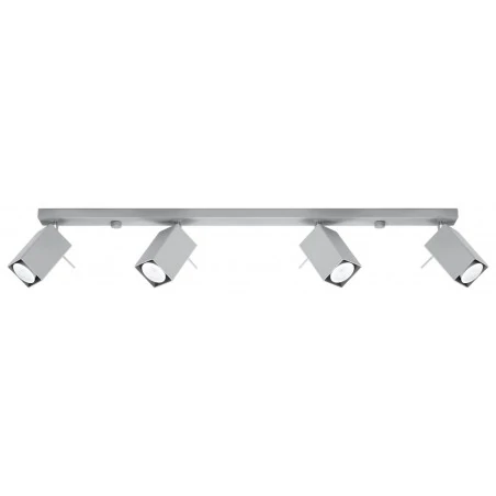Oswietlenie-sufitowe - szary plafon merida 4l 4xgu10 sl.0461 sollux lighting 