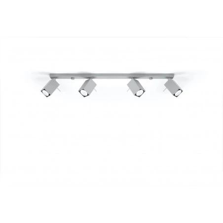 Oswietlenie-sufitowe - szary plafon merida 4l 4xgu10 sl.0461 sollux lighting 