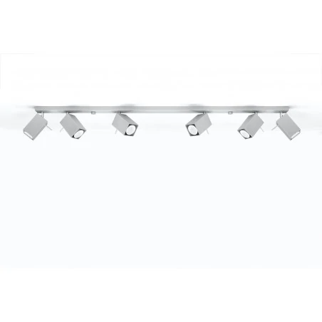 Oswietlenie-sufitowe - szary plafon 6xgu10 merida sl.0462 sollux lighting 