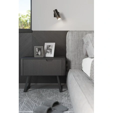 Oswietlenie-sufitowe - czarny plafon direzione sl.0499 sollux lighting 