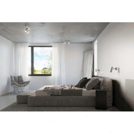 Oswietlenie-sufitowe - biały plafon direzione sl.0495 sollux lighting 