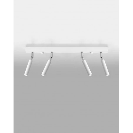 Oswietlenie-sufitowe - biały plafon 4xg9 eyetech sl.0905 sollux lighting 