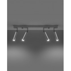 Oswietlenie-sufitowe - biały plafon 4xg9 eyetech sl.0905 sollux lighting 