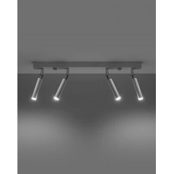 Oswietlenie-sufitowe - biały plafon 4xg9 eyetech sl.0905 sollux lighting 