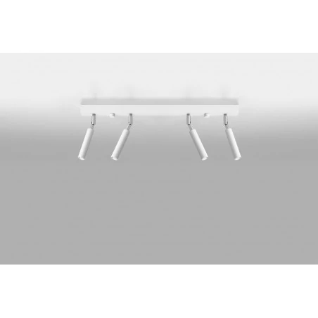 Oswietlenie-sufitowe - biały plafon 4xg9 eyetech sl.0905 sollux lighting 