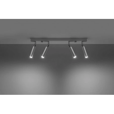 Oswietlenie-sufitowe - biały plafon 4xg9 eyetech sl.0905 sollux lighting 