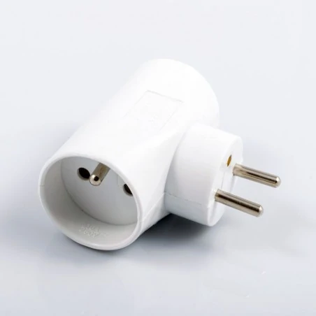 Rozgalezniki - rozgałęźnik krt/2-1  2x z/u okrąg. 1x pł. kanlux 