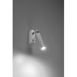 Kinkiety - biały kinkiet eyetech sl.0902 sollux lighting 