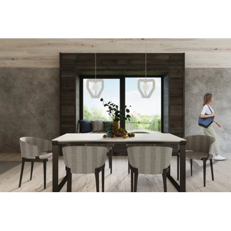 Oswietlenie-sufitowe - biała lampa wisząca tres sl.0929 sollux lighting 