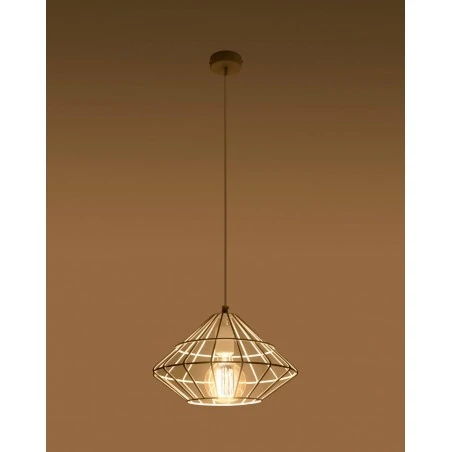 Oswietlenie-sufitowe - biała lampa wisząca umberto sl.0293 sollux lighting 