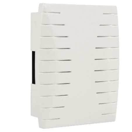 Dzwonki-do-drzwi-przewodowe - dzwonek do drzwi dwutonowy przewodowy biały gnt-931 zamel 