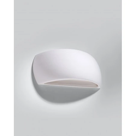 Kinkiety - ceramiczny kinkiet pontius sl.0835 sollux lighting 