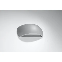 Kinkiety - szary kinkiet ceramiczny pontius sl.0875 sollux lighting 