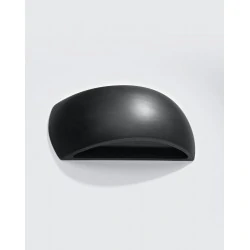 Kinkiety - czarny kinkiet ceramiczny pontius sl.0876 sollux lighting 