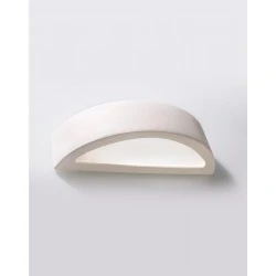 Kinkiety - ceramiczny kinkiet atena sl.0001 sollux lighting 