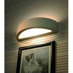 Kinkiety - ceramiczny kinkiet atena sl.0001 sollux lighting 