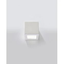 Kinkiety - ceramiczny kinkiet leo sl.0005 sollux lighting 