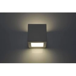 Kinkiety - ceramiczny kinkiet leo sl.0005 sollux lighting 