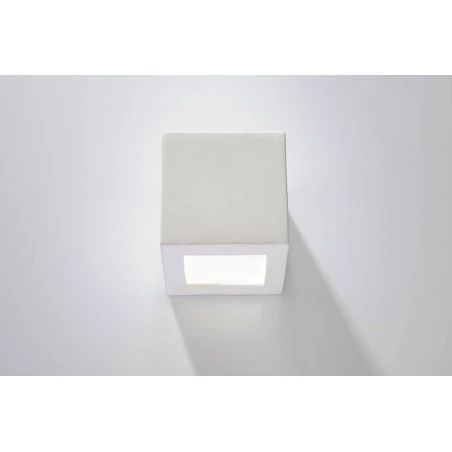 Kinkiety - ceramiczny kinkiet leo sl.0005 sollux lighting 