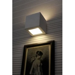 Kinkiety - ceramiczny kinkiet leo sl.0005 sollux lighting 